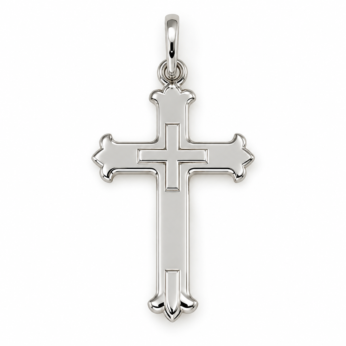 Croce in argento 925 art.45