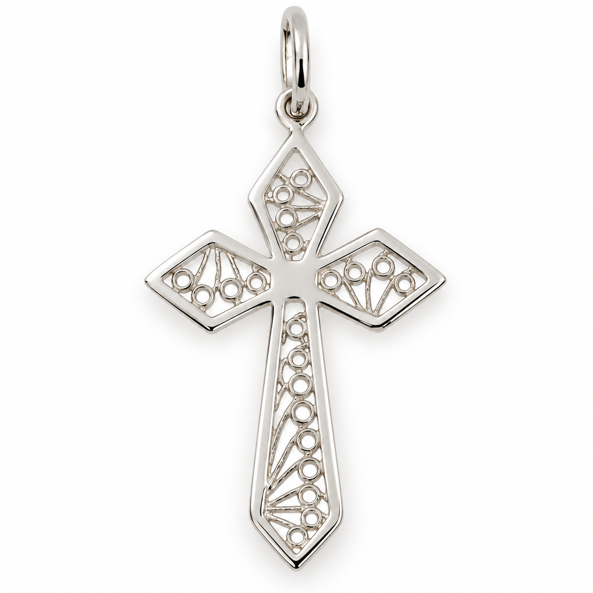 Croce in argento 925 art.99