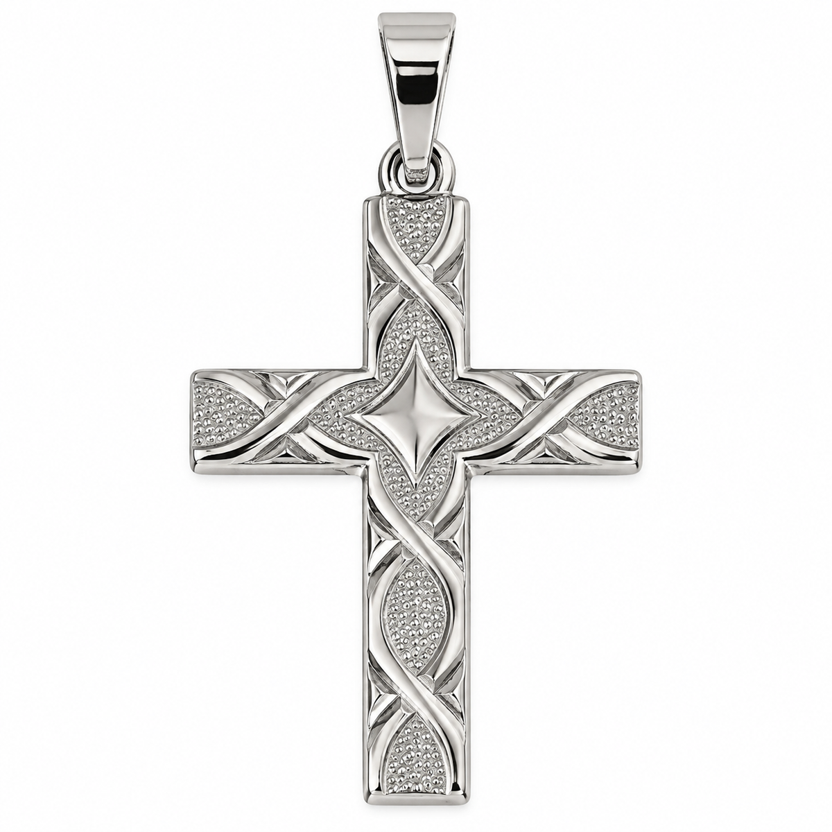 Croce in argento 925 art.111