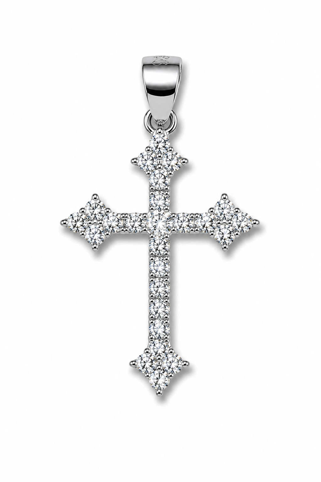 Croce in argento 925 CZ.234
