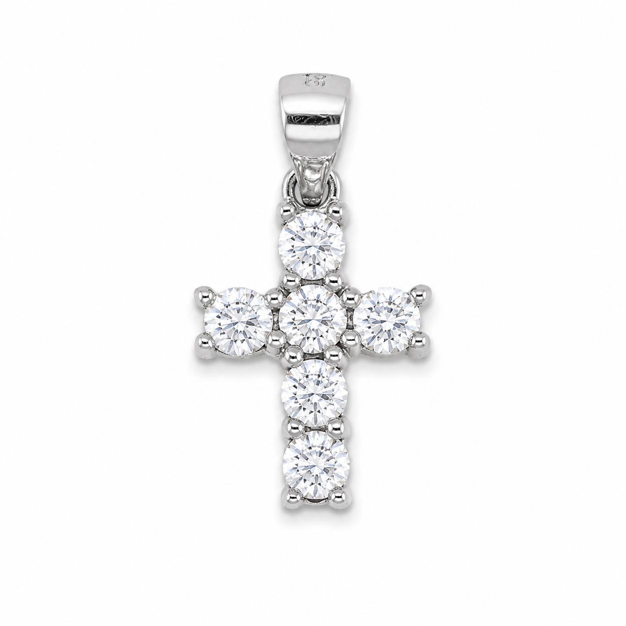 Croce in argento 925 CZ.64