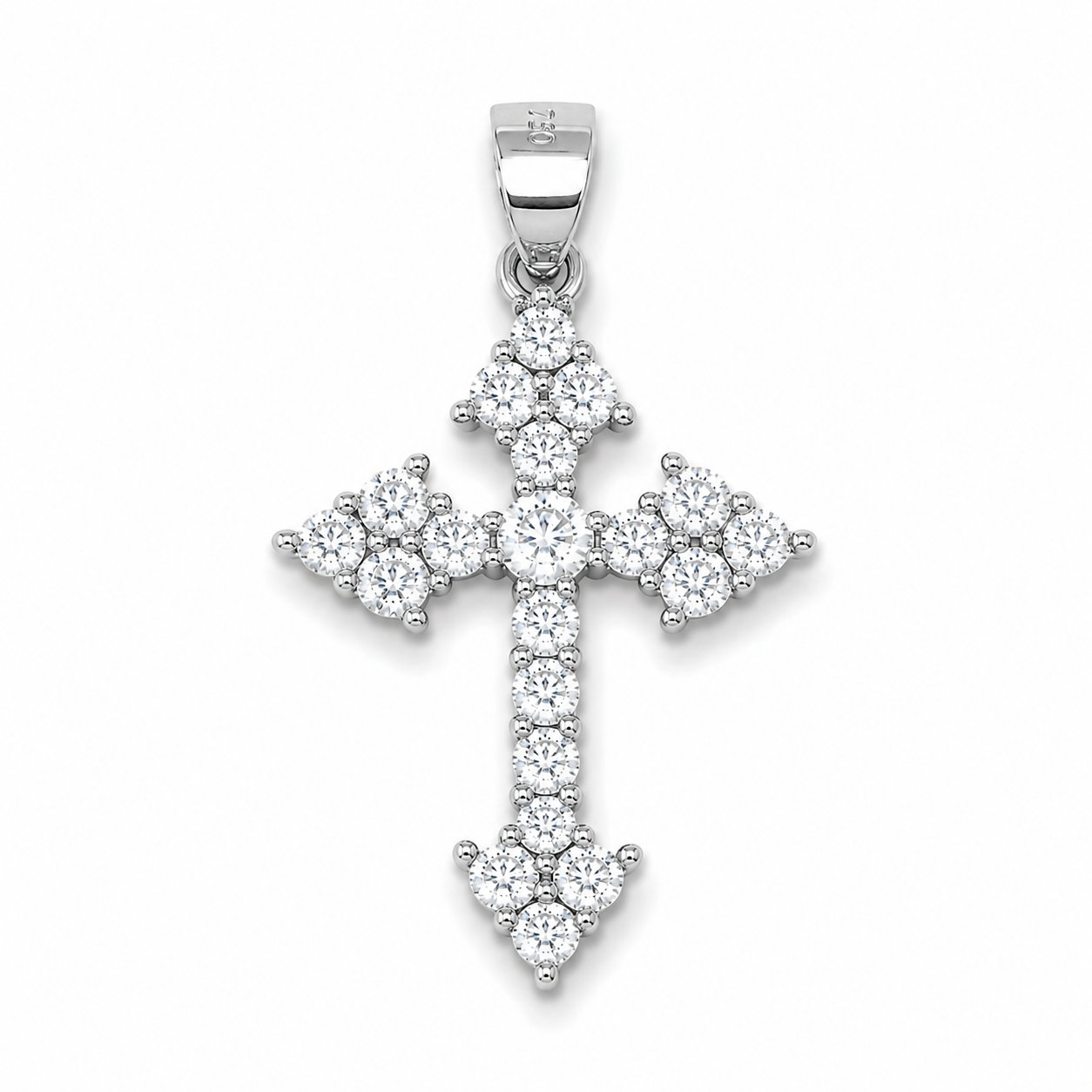 Croce in argento 925 CZ.65 bis