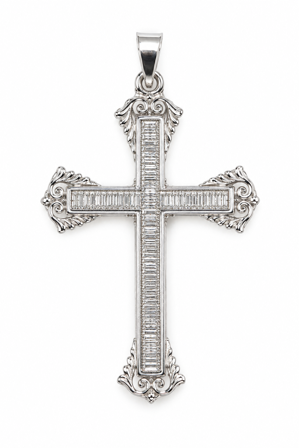 Croce in argento 925 art.108
