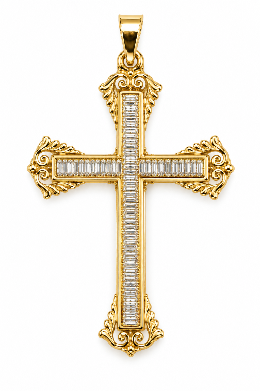 Croce in argento 925 art.108
