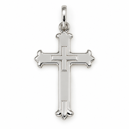 Croce in argento 925 art.45