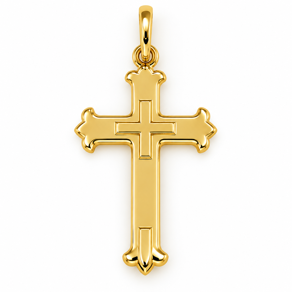 Croce in argento 925 art.45