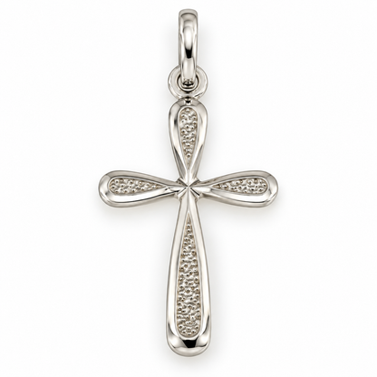 Croce in argento 925 art.51