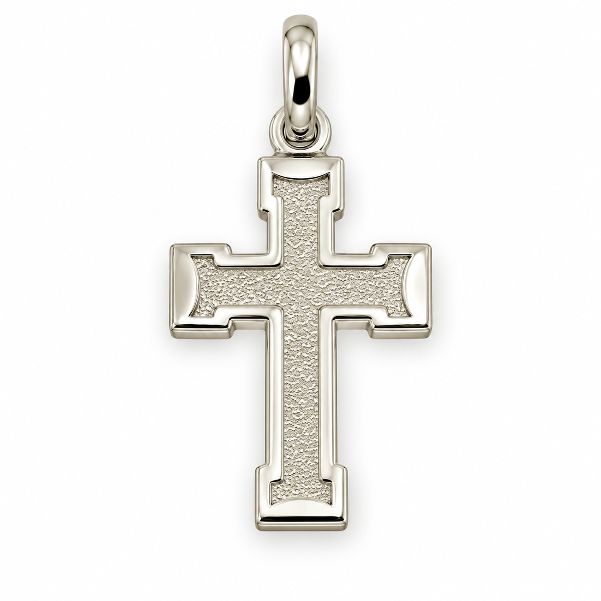 Croce in argento 925 art.49