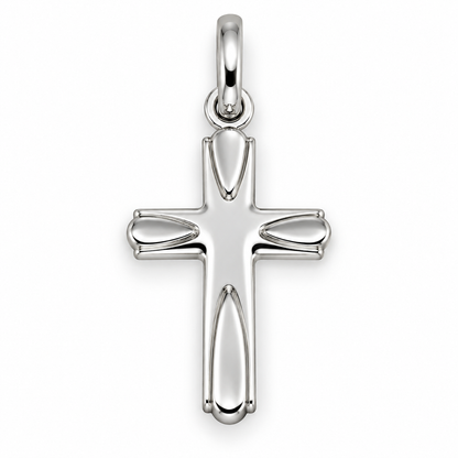 Croce in argento 925 art.40