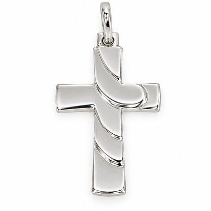 Croce in argento 925 art.91