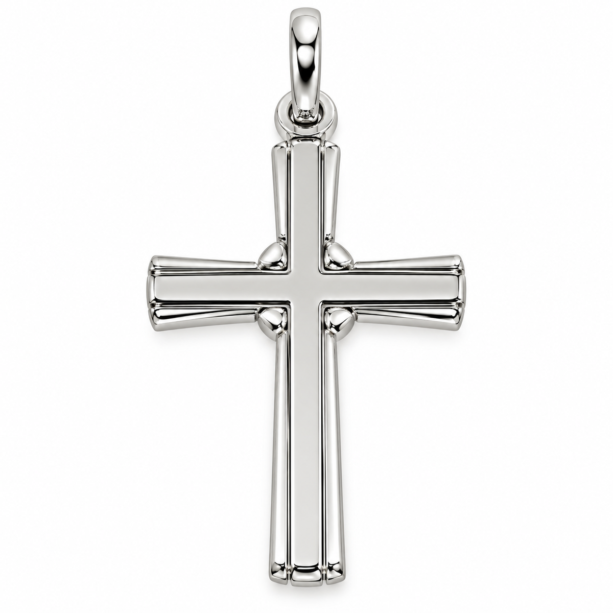 Croce in argento 925 art.34