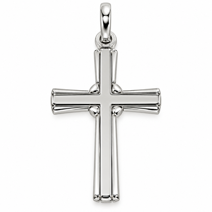 Croce in argento 925 art.34