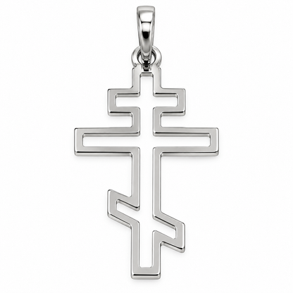 Croce in argento 925 art.84