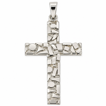 Croce in argento 925 art.109
