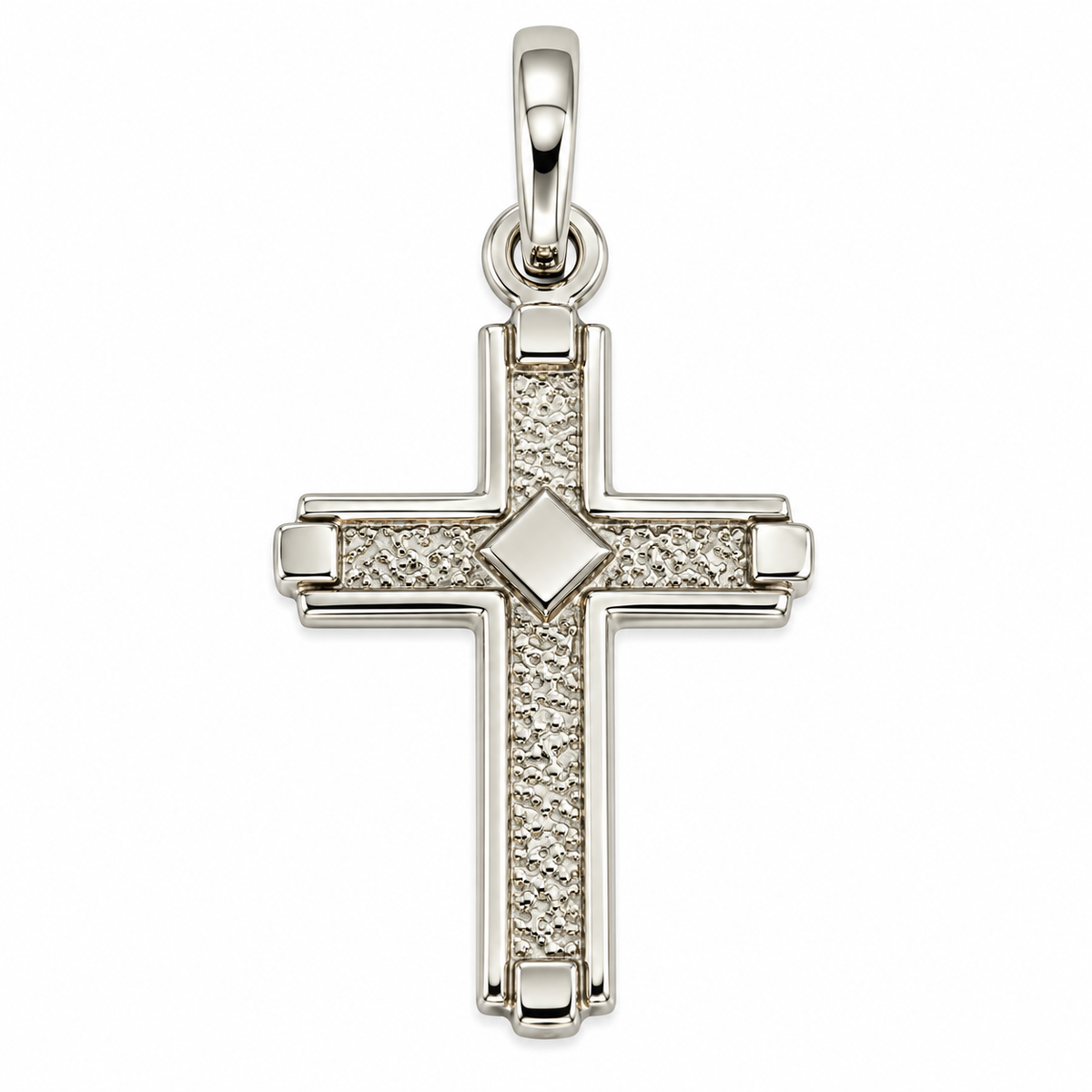 Croce in argento 925 art.41