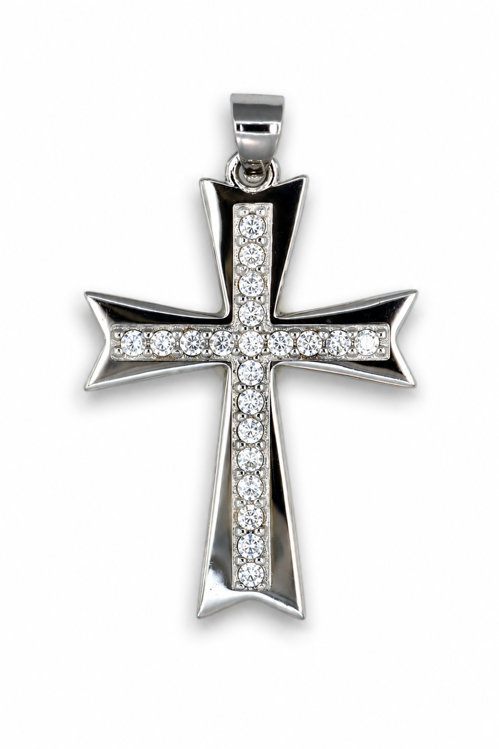 Croce in argento 925  cz.81