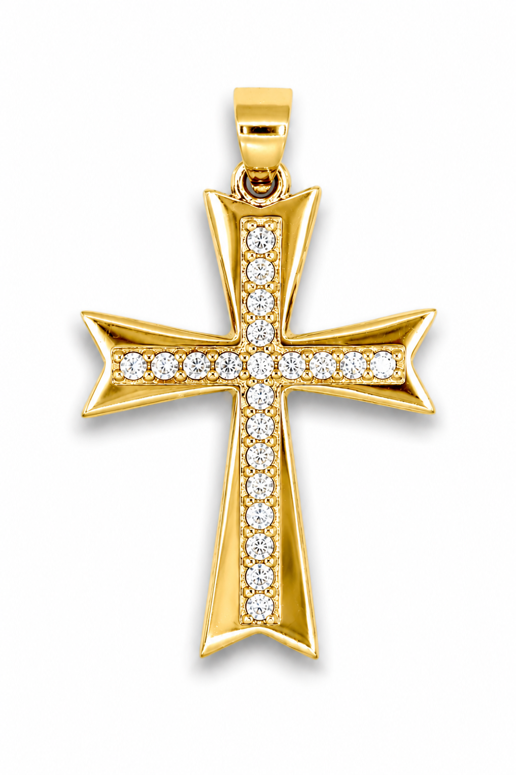 Croce in argento 925  cz.81
