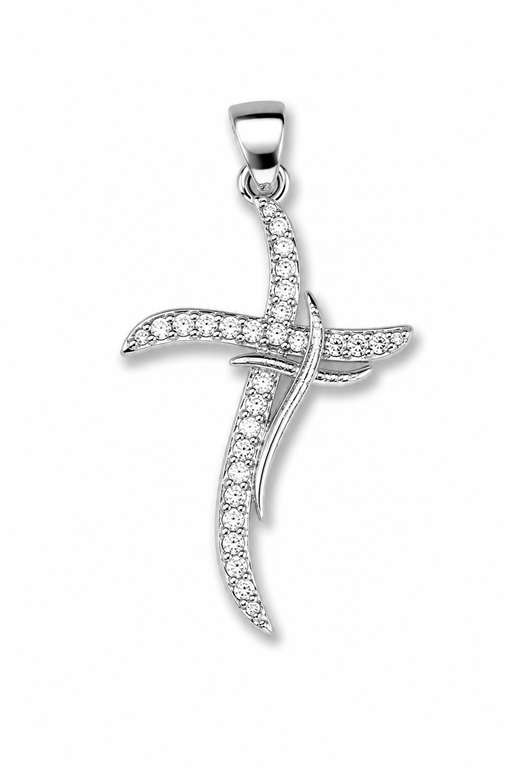 Croce in argento 925  CZ.237