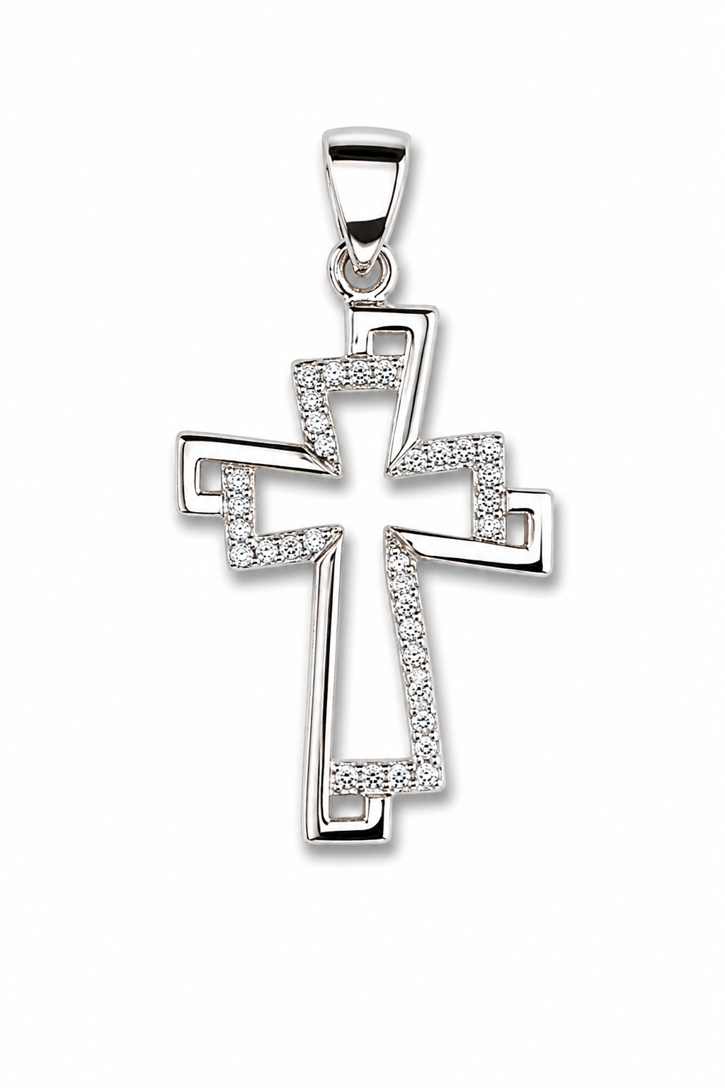 Croce in argento 925  CZ.242