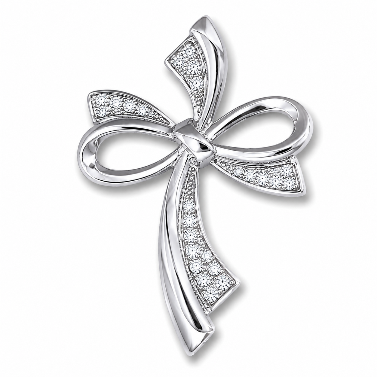 Croce in argento 925  CZ.225