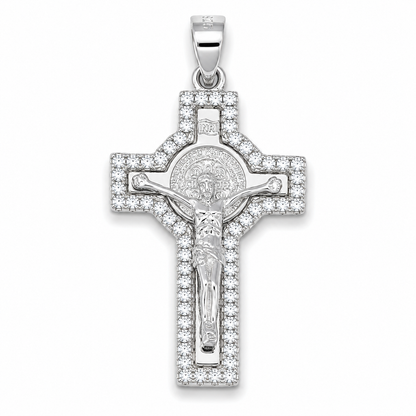 Croce in argento 925  CZ.223