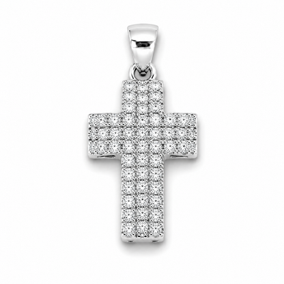 Croce in argento 925  CZ.61