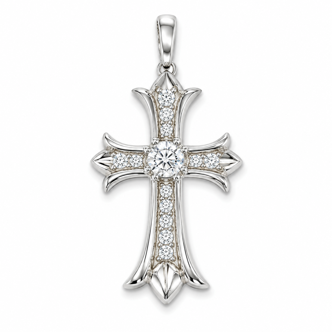 Croce in argento 925  CZ.247