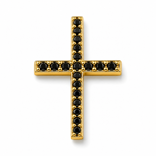 Croce in argento 925 CZ.51 BK