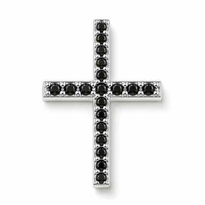 Croce in argento 925 CZ.51 BK