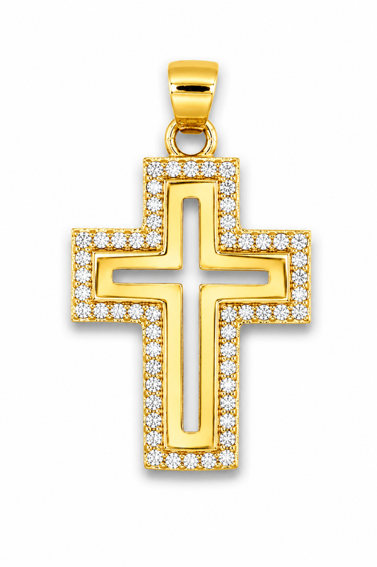 Croce in argento 925  CZ.11 BIS