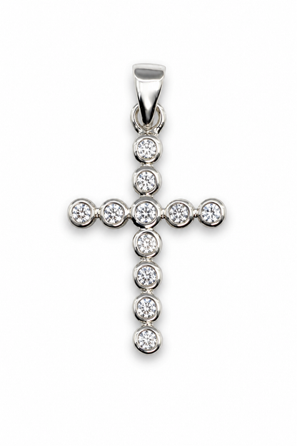 Croce in argento 925  CZ.41
