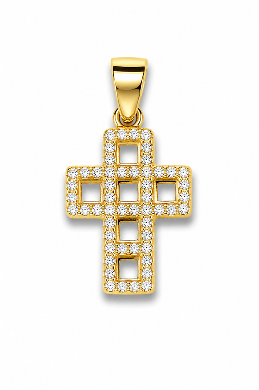 Croce in argento 925  CZ.233