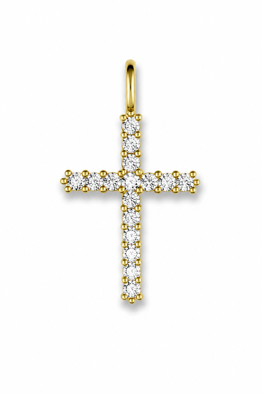 Croce in argento 925  CZ.42
