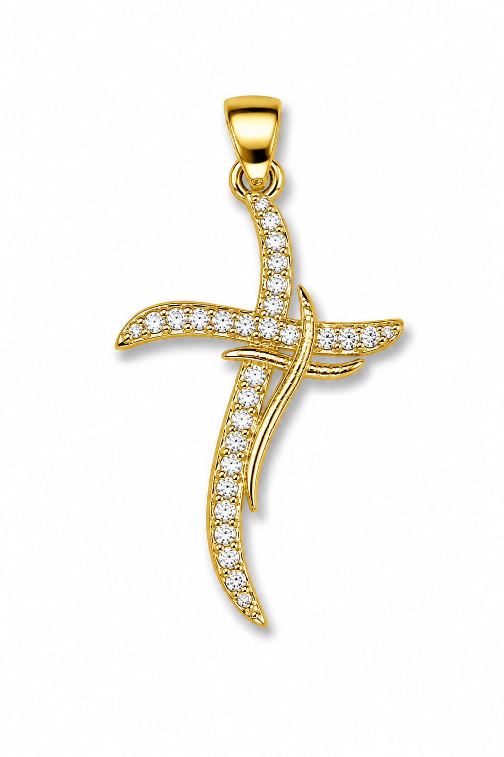 Croce in argento 925  CZ.237