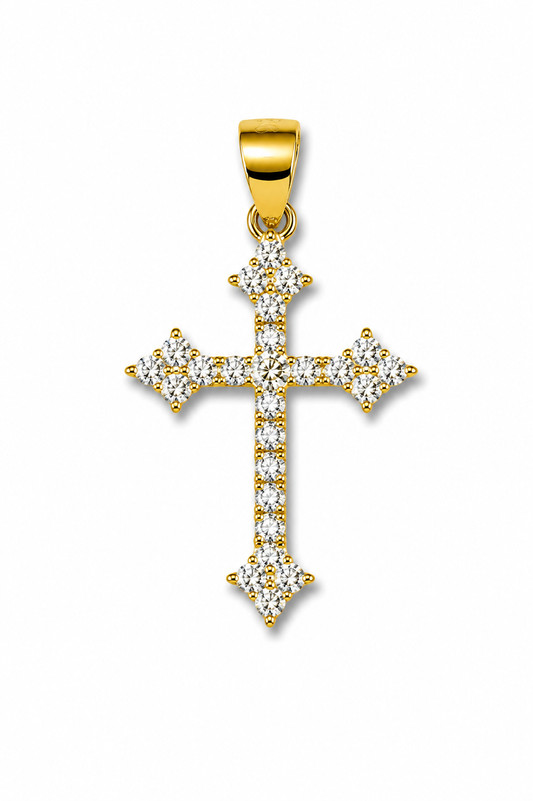 Croce in argento 925  CZ.234