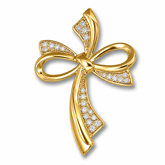 Croce in argento 925  CZ.225