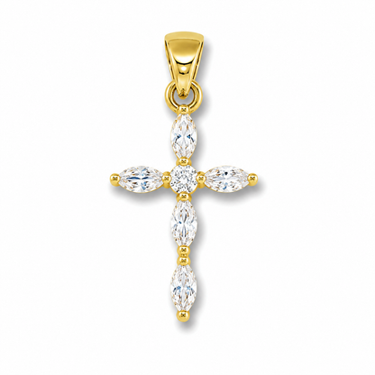 Croce in argento 925  CZ.46