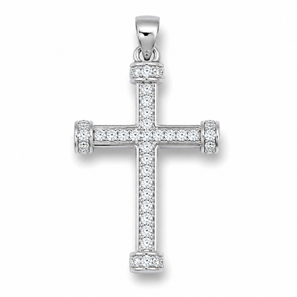Croce in argento 925  CZ.104