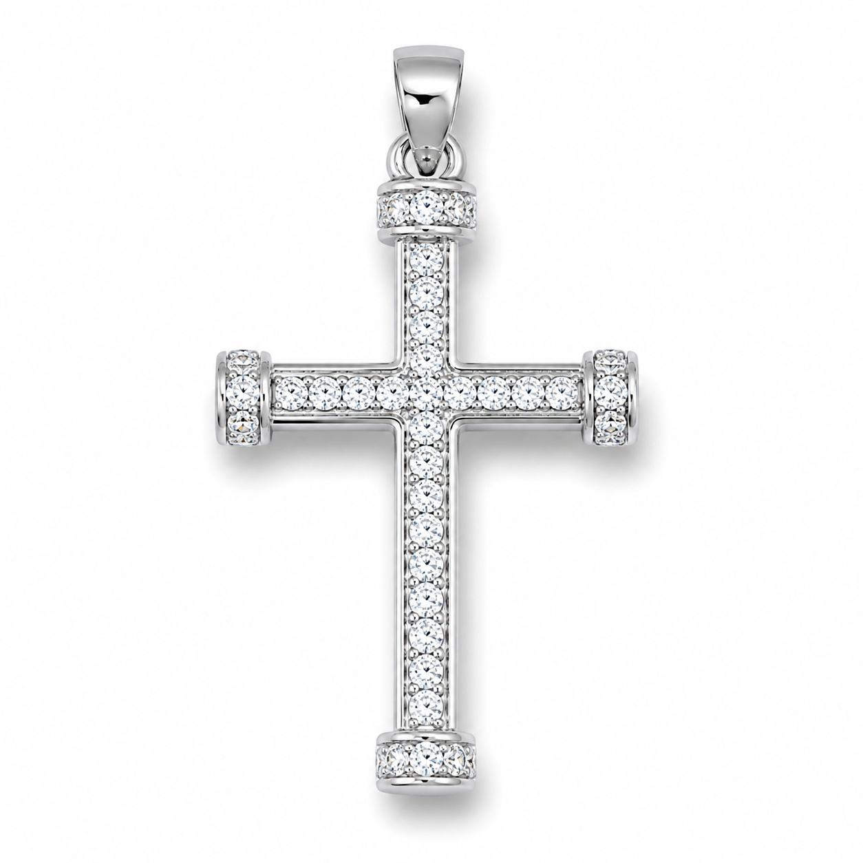 Croce in argento 925  CZ.104