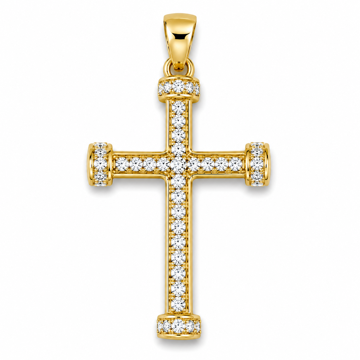 Croce in argento 925  CZ.104