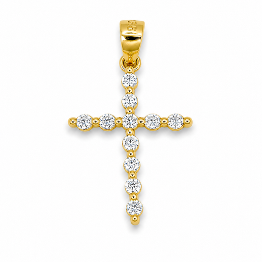 Croce in argento 925  CZ.13 bis