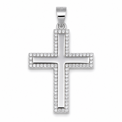 Croce in argento 925  CZ.11 bis gr