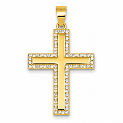 Croce in argento 925  CZ.11 bis gr