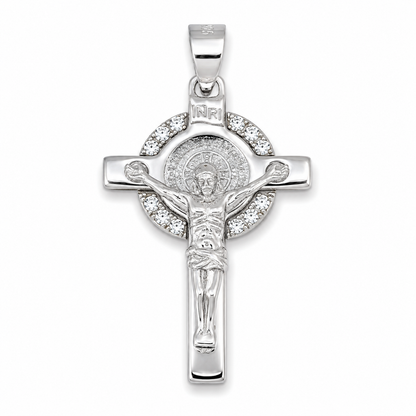 Croce in argento 925  CZ.220