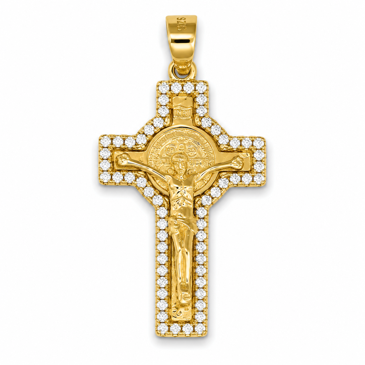 Croce in argento 925  CZ.223