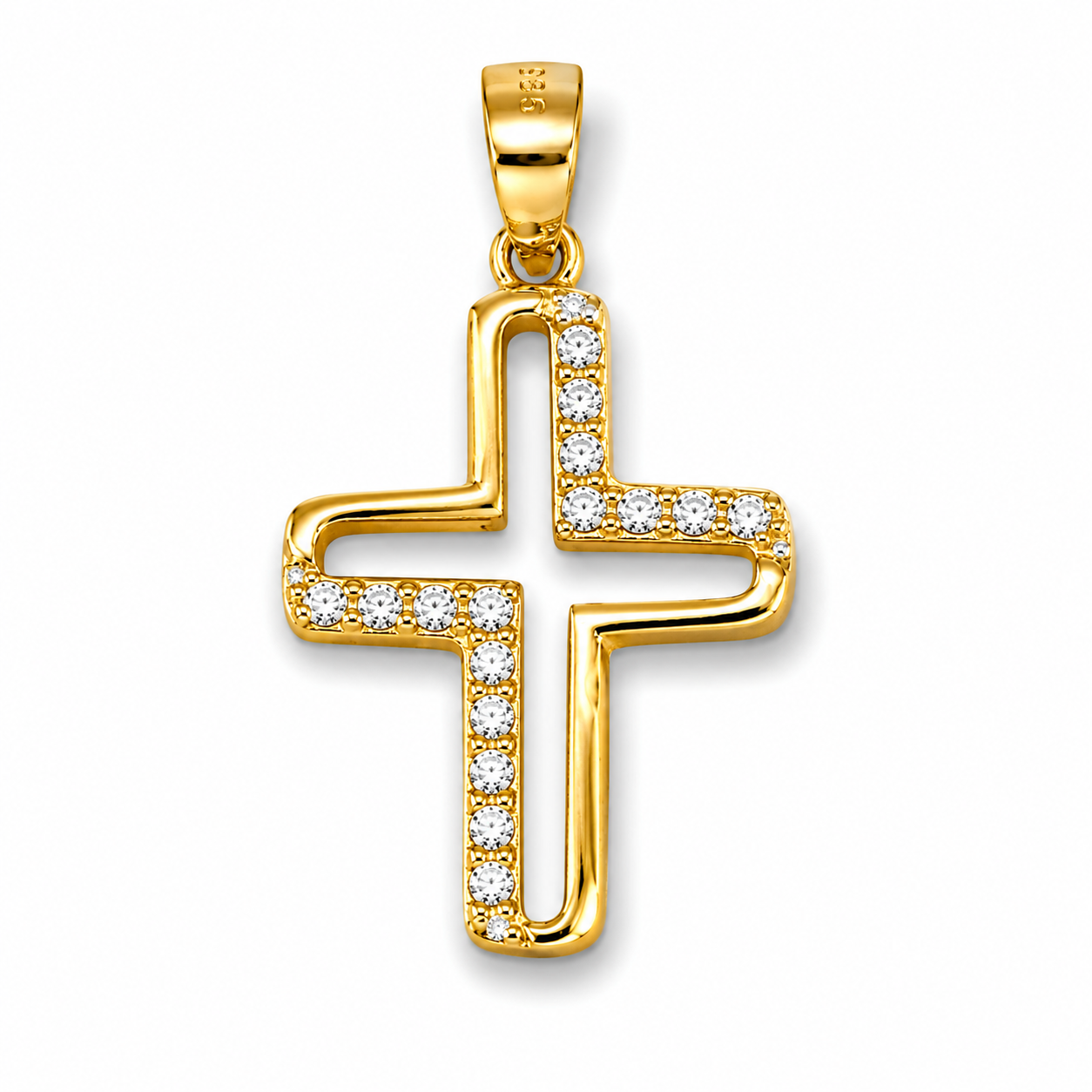 Croce in argento 925  CZ.229