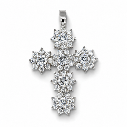 Croce in argento 925  CZ.248