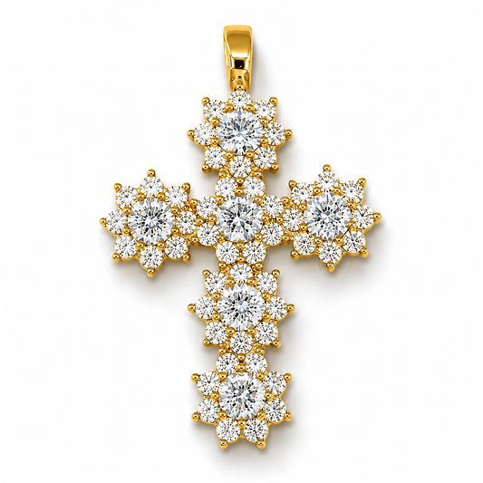 Croce in argento 925  CZ.248
