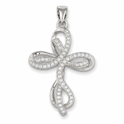 Croce in argento 925  CZ.86