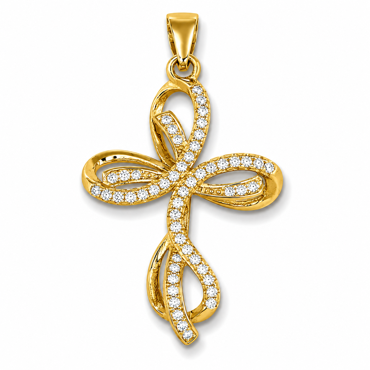 Croce in argento 925  CZ.86
